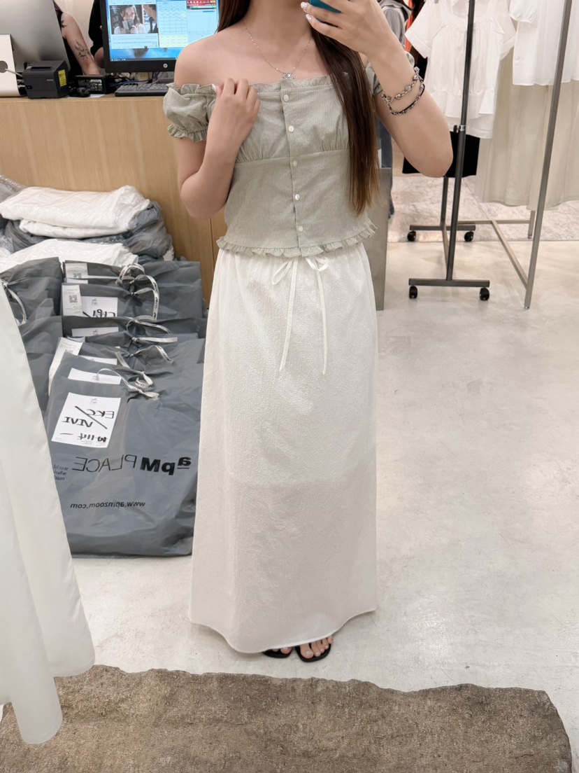THE EYL韓國東大門直郵女裝新品推薦熱賣26夏季襯衫蕾絲衫LTHE EYL襯衫/蕾絲衫