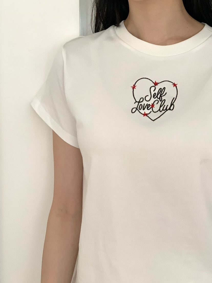 BINUS韓國東大門代購女裝新品26春夏人氣推薦時尚T恤刺繡BINUST恤