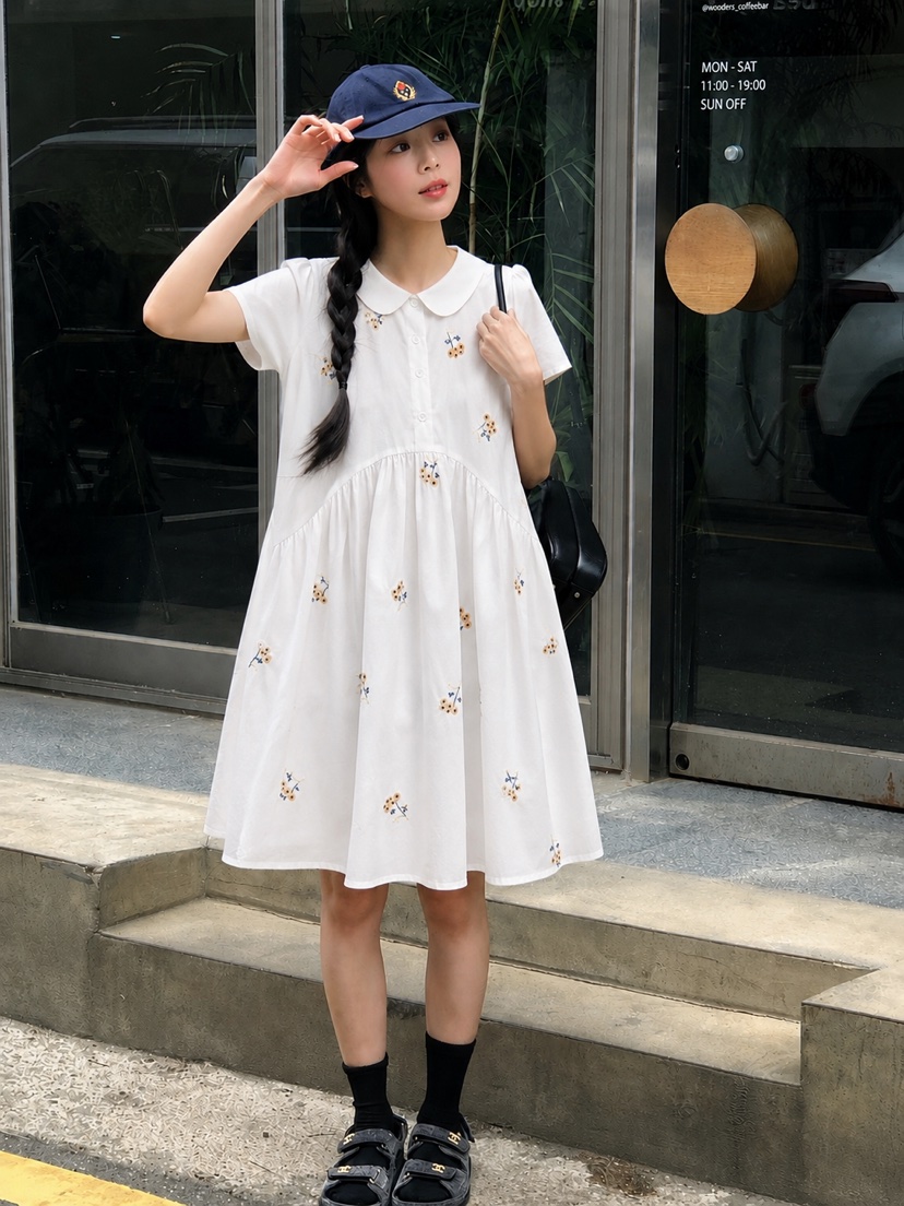 ONDO-P東大門實拍韓國女士新款26夏季休閑人氣26春夏連衣裙ONDO-P連衣裙圖色2