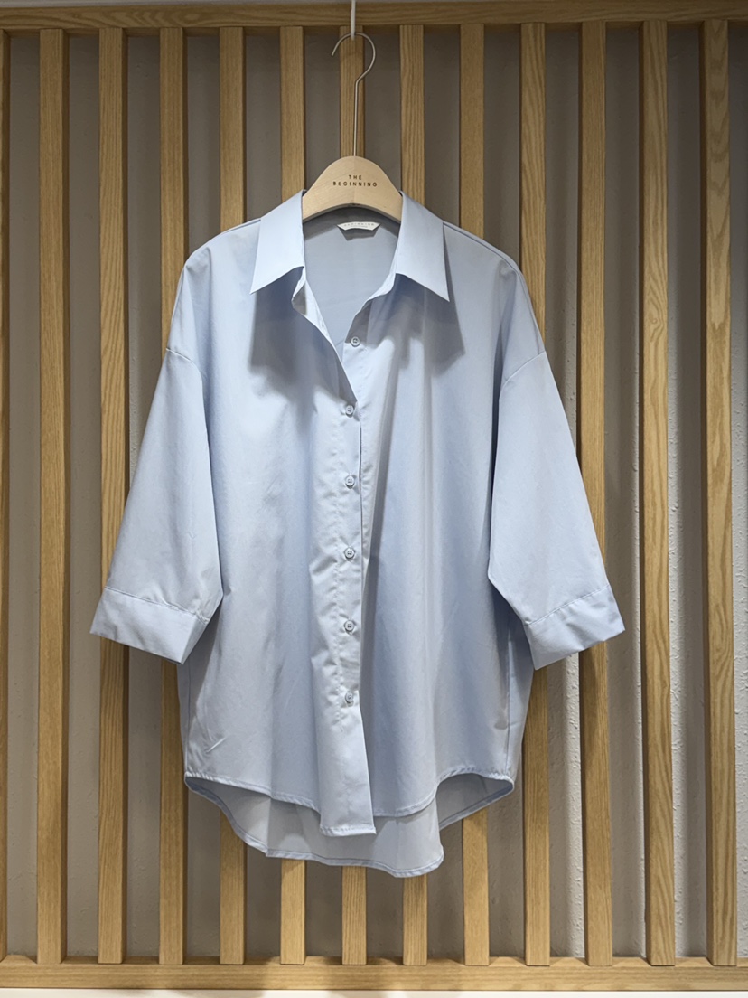 BODDARI보따리-T韓國代購女士新品休閑職業26春夏襯衫蕾絲衫BODDARI보따리-T襯衫/蕾絲衫圖色1