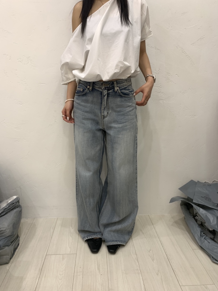 CEDARWOOD韓國代購女裝新品時尚職業推薦26夏季熱賣牛仔褲CEDAR WOOD牛仔褲