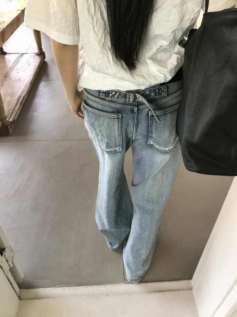 CEDARWOOD韓國代購女裝新品時尚職業推薦26夏季熱賣牛仔褲CEDAR WOOD牛仔褲