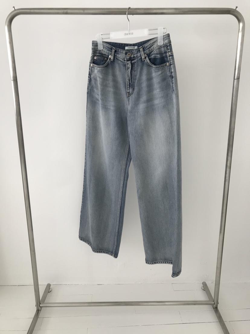 CEDARWOOD韓國代購女裝新品時尚職業推薦26夏季熱賣牛仔褲CEDAR WOOD牛仔褲圖色1