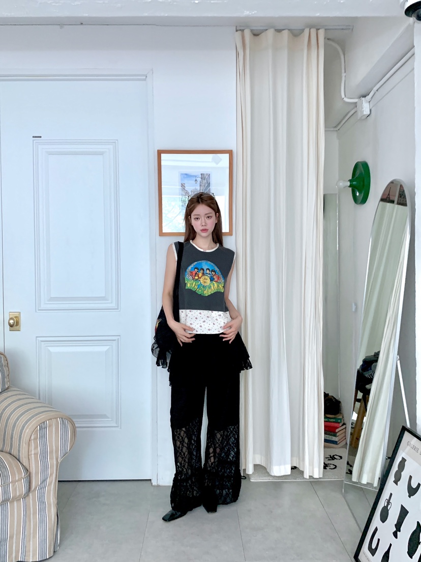 MAISONDEGLORY韓國直郵女裝新品熱賣人氣26春夏26夏季吊帶背心MAISON DE GLORY吊帶/背心