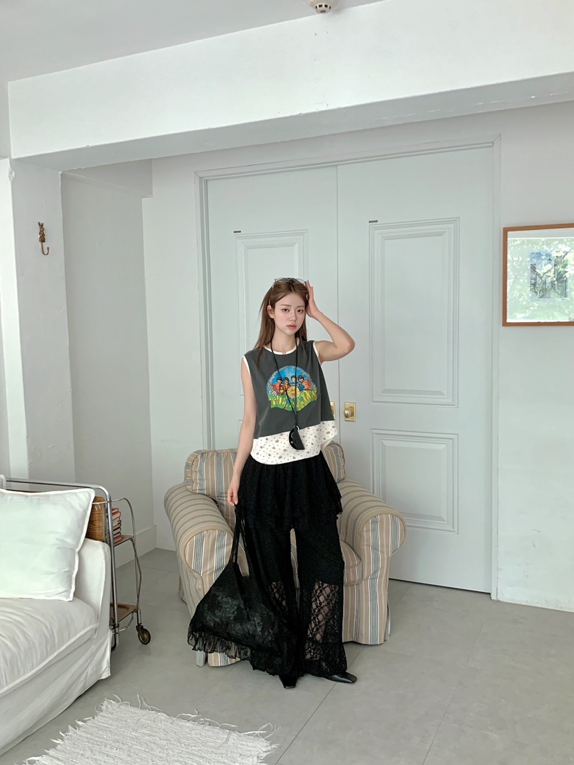 MAISONDEGLORY韓國直郵女裝新品熱賣人氣26春夏26夏季吊帶背心MAISON DE GLORY吊帶/背心