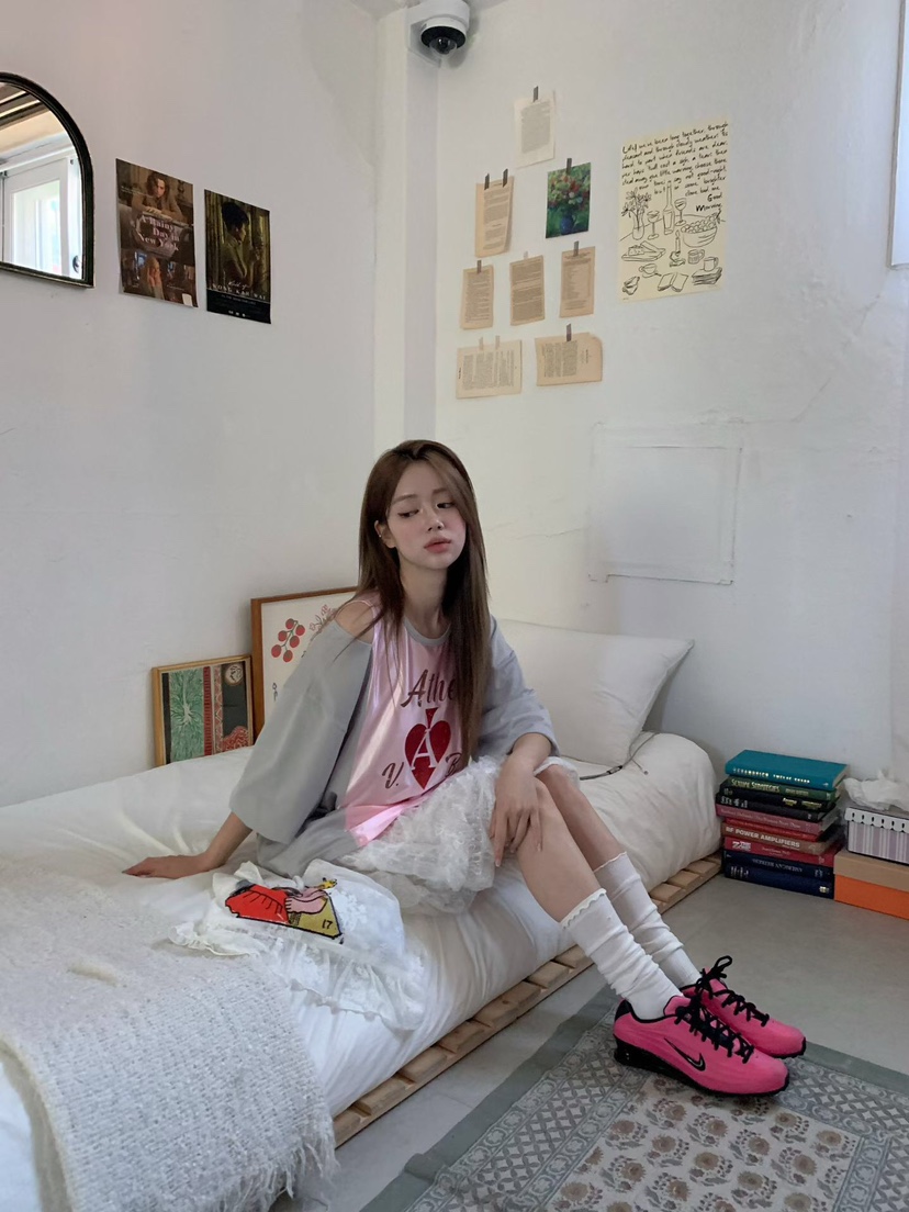 MAISONDEGLORY韓國東大門直郵女裝新品26春夏26夏季T恤網眼MAISON DE GLORYT恤