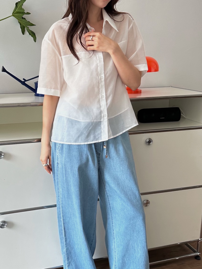 2ND GATE韓國直郵實拍女士新品職業休閑人氣26春夏牛仔褲2ND GATE牛仔褲