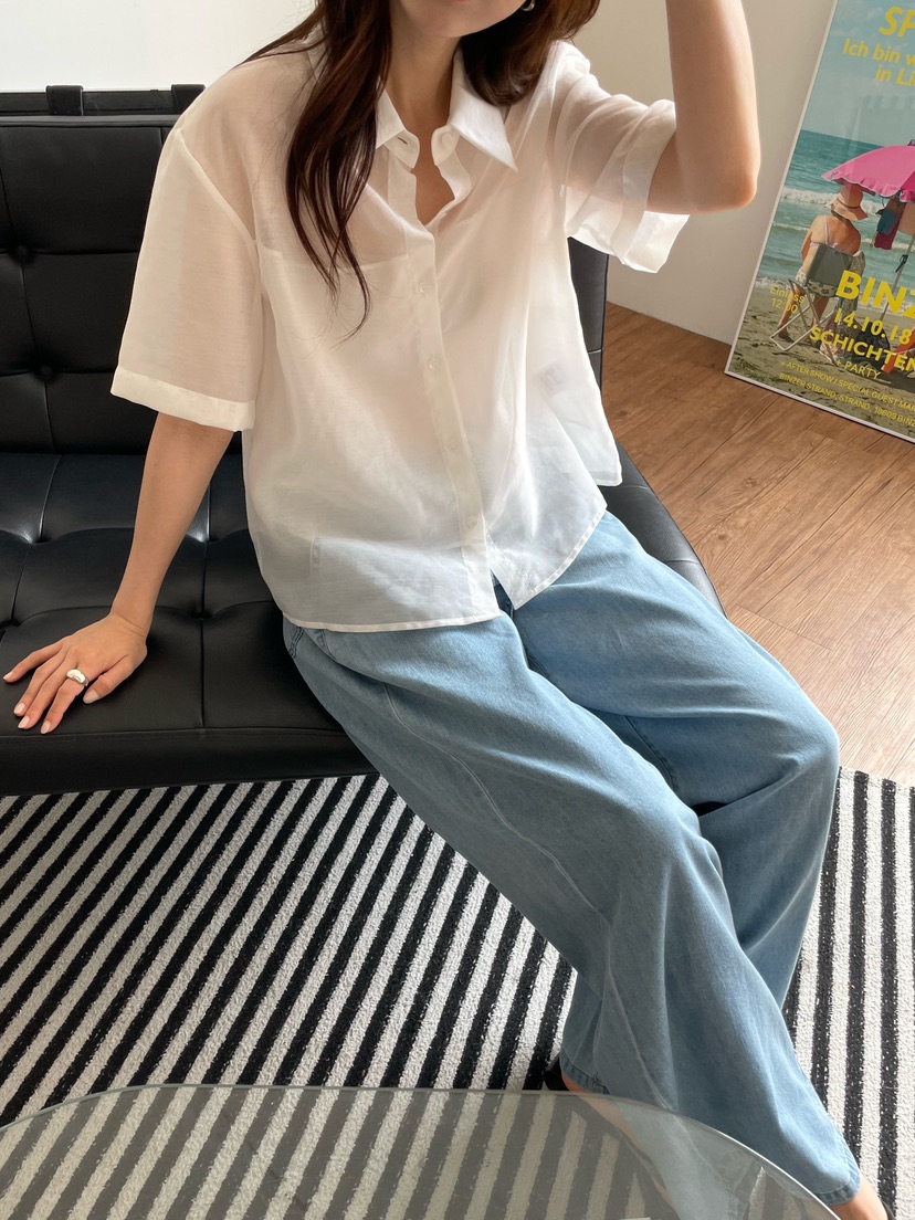 2ND GATE韓國直郵實拍女士新品職業休閑人氣26春夏牛仔褲2ND GATE牛仔褲