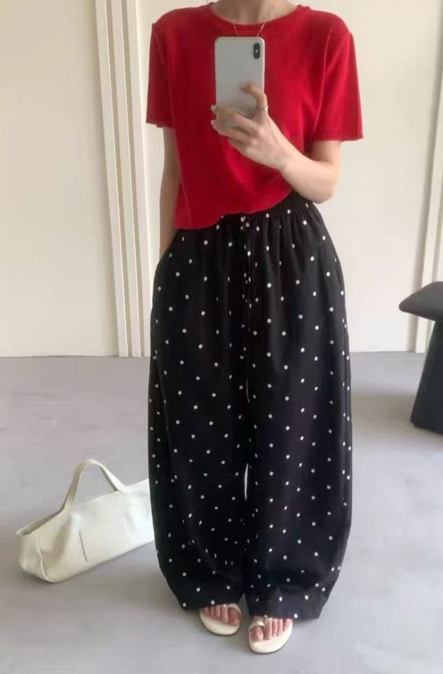 FEMME韓國直郵女裝新品26春夏推薦熱賣26夏季休閑褲闊腿褲FEMME休閑褲