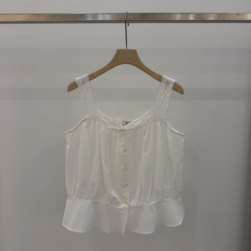 THE EYL韓國直郵實拍女士新品人氣26夏季休閑職業吊帶背心LTHE EYL吊帶/背心圖色1