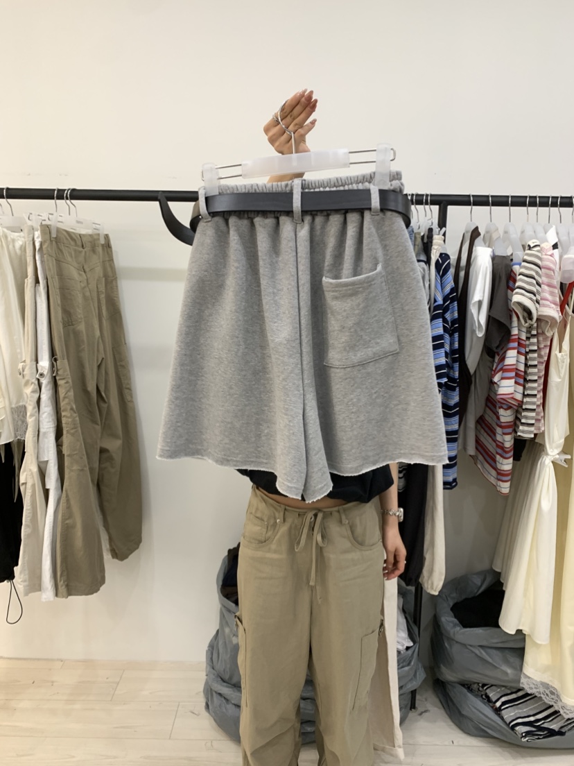 CEDARWOOD韓國東大門直郵女裝新品休閑26春夏短褲不含腰帶CEDAR WOOD短褲