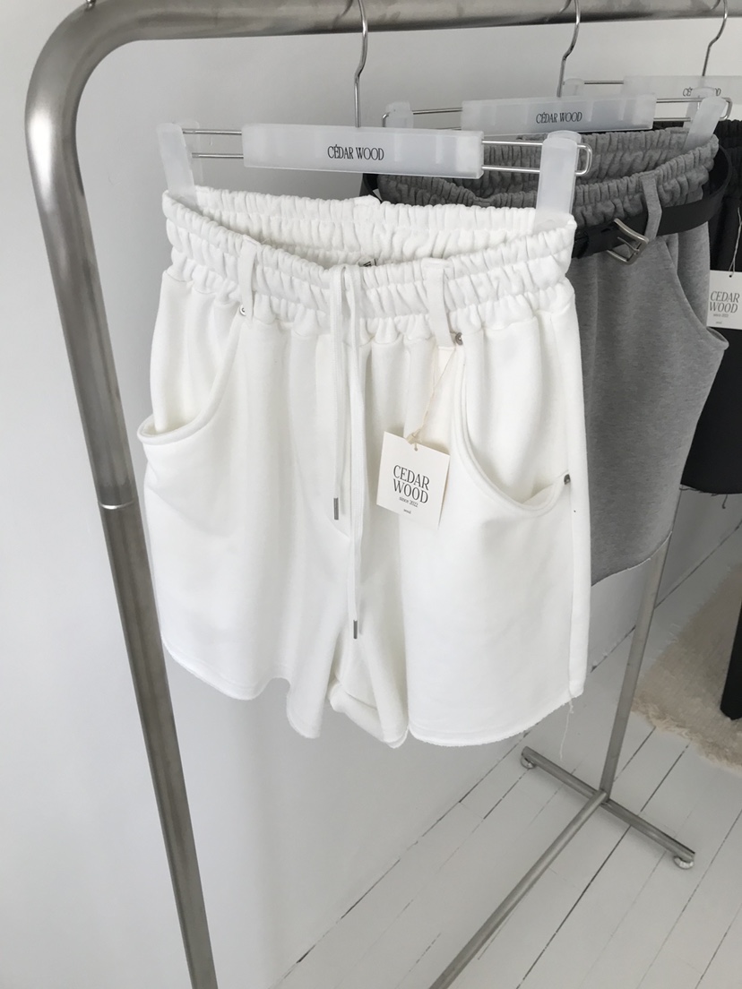 CEDARWOOD韓國東大門直郵女裝新品休閑26春夏短褲不含腰帶CEDAR WOOD短褲