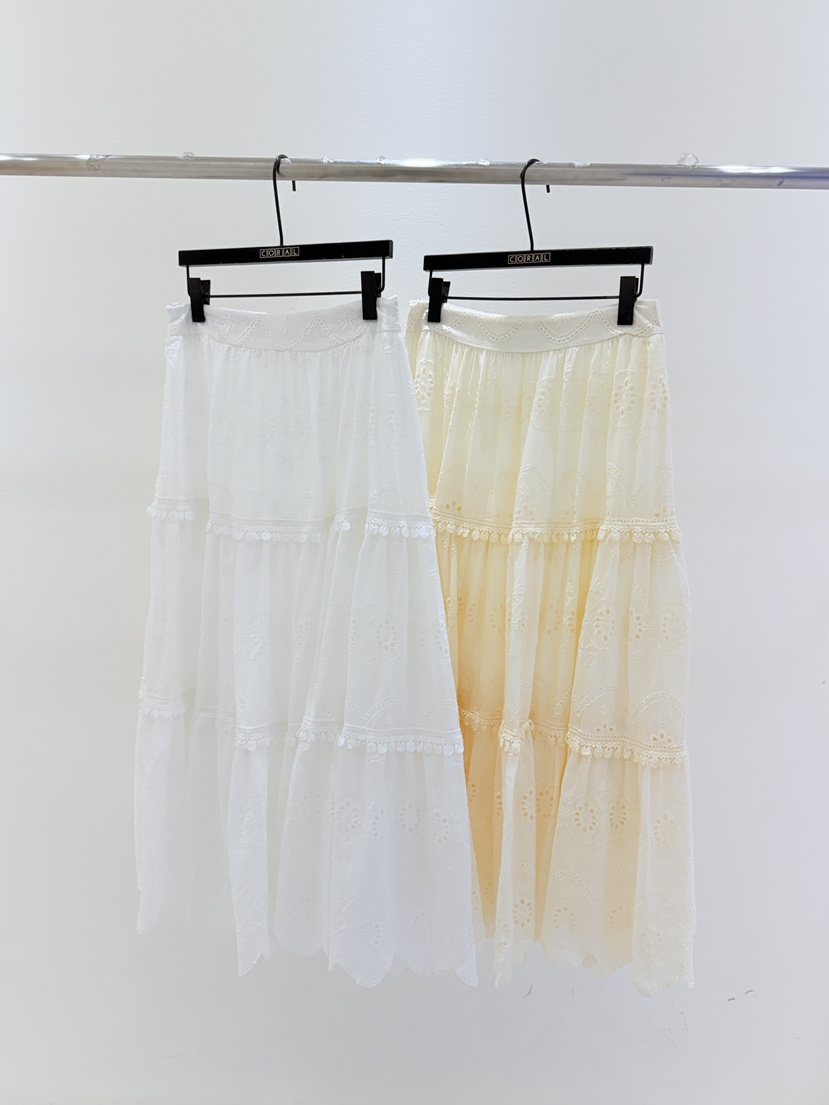 CORAL韓國代購女裝新品時尚熱賣26春夏職業推薦休閑26夏季長裙CORAL長裙