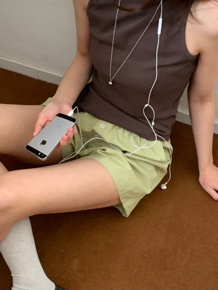KOMOREBI韓國直郵實拍女士新品推薦休閑熱賣人氣時尚短褲KOMOREBI短褲