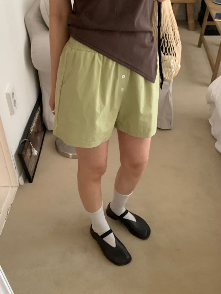 KOMOREBI韓國直郵實拍女士新品推薦休閑熱賣人氣時尚短褲KOMOREBI短褲