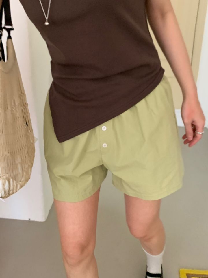 KOMOREBI韓國直郵實拍女士新品推薦休閑熱賣人氣時尚短褲KOMOREBI短褲