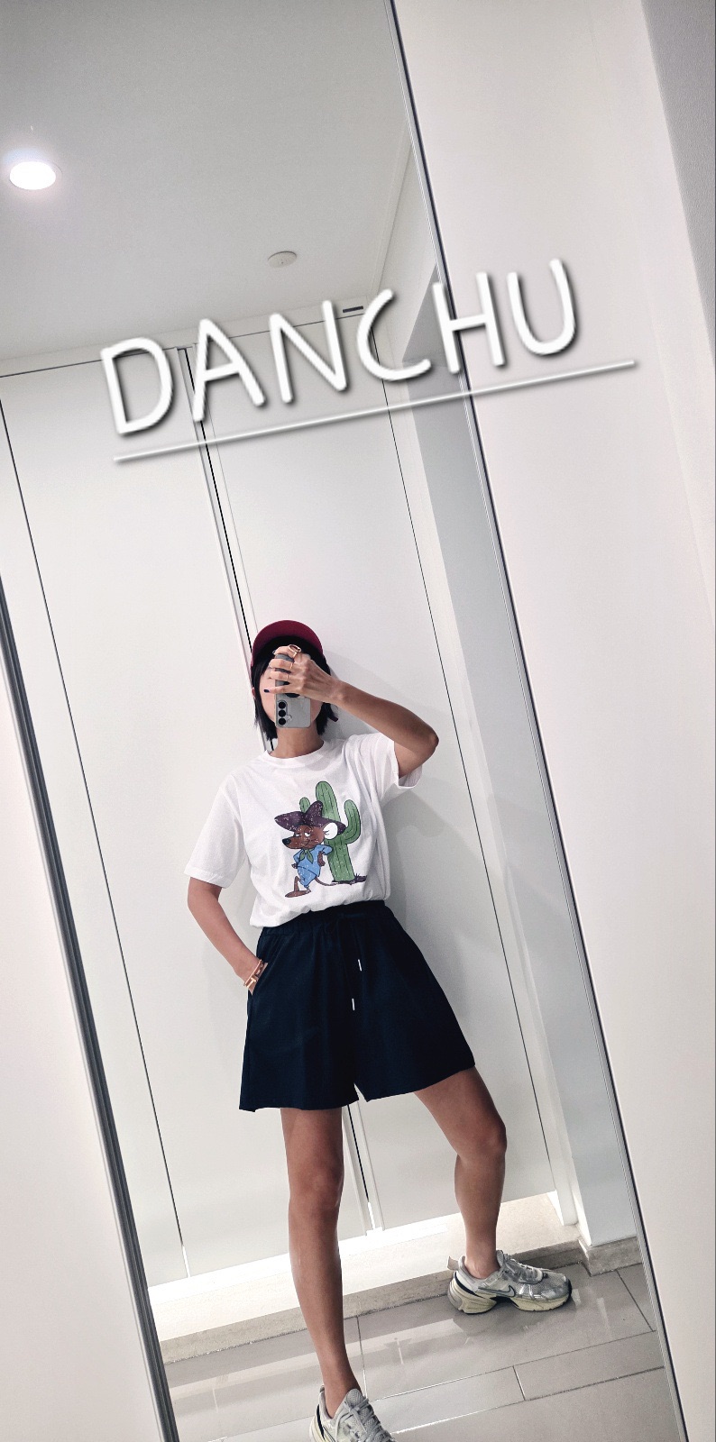 DANCHU韓國直郵女士新品熱賣人氣休閑26夏季時尚26春夏T恤DANCHUT恤