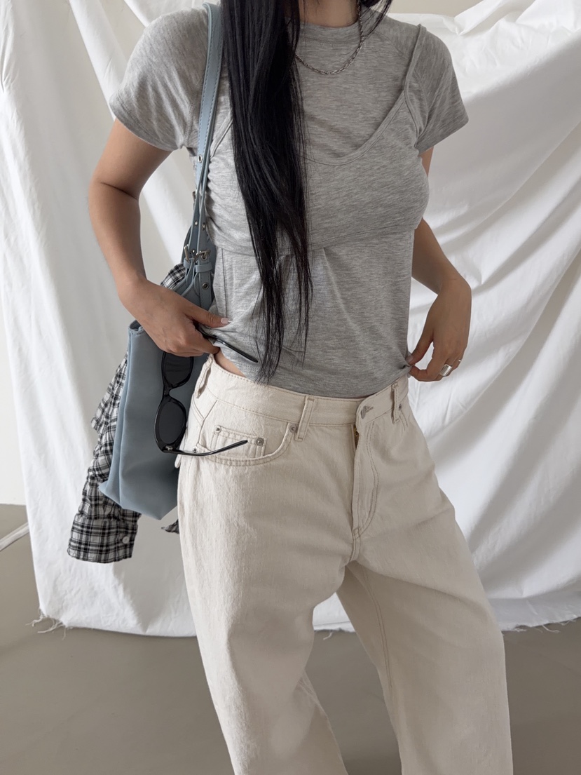 SUNDER MARKET韓國代購女裝新款時尚推薦熱賣休閑26春夏套裝SUNDER MARKET套裝圖色3