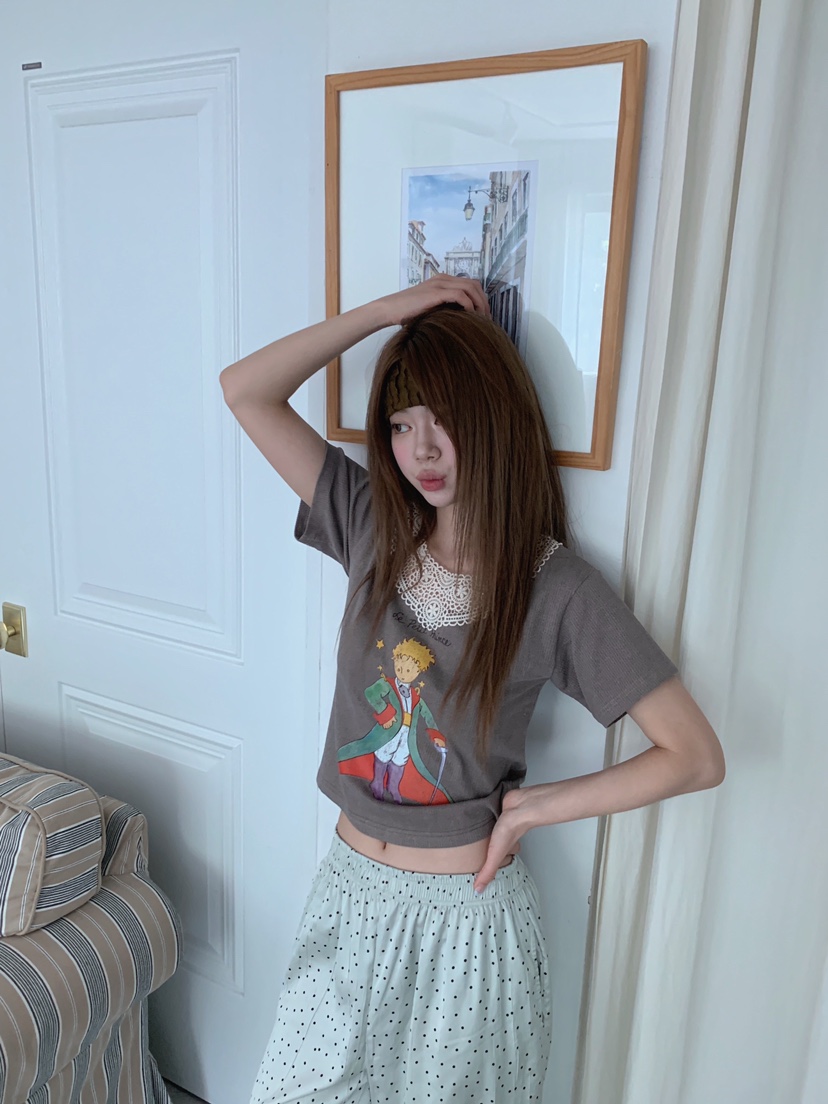 MAISONDEGLORY韓國東大門直郵女裝新品推薦職業休閑26夏季T恤MAISON DE GLORYT恤