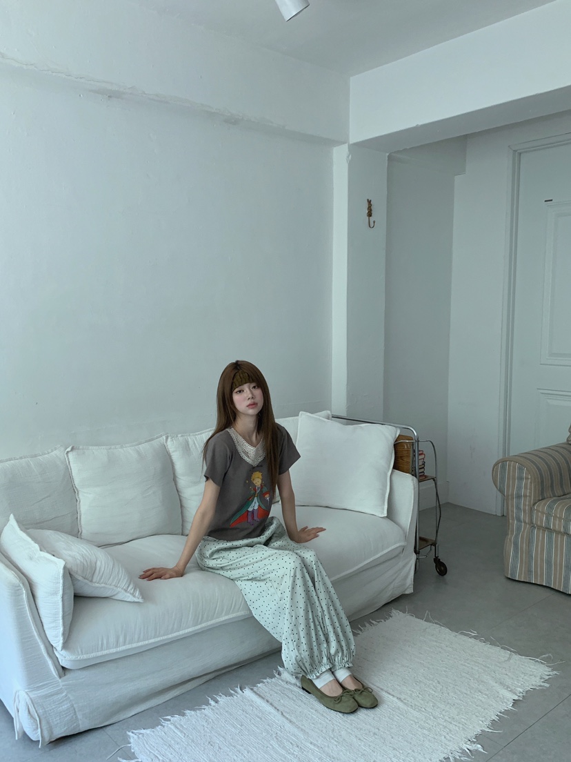 MAISONDEGLORY韓國東大門直郵女裝新品推薦職業休閑26夏季T恤MAISON DE GLORYT恤