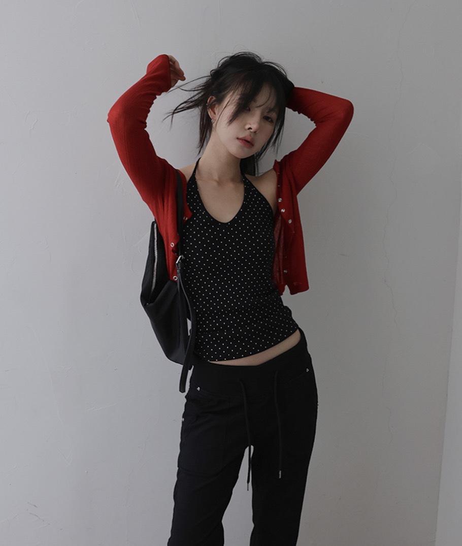 BYRING韓國直郵女裝新品推薦休閑時尚熱賣人氣吊帶背心無袖BYRING吊帶/背心