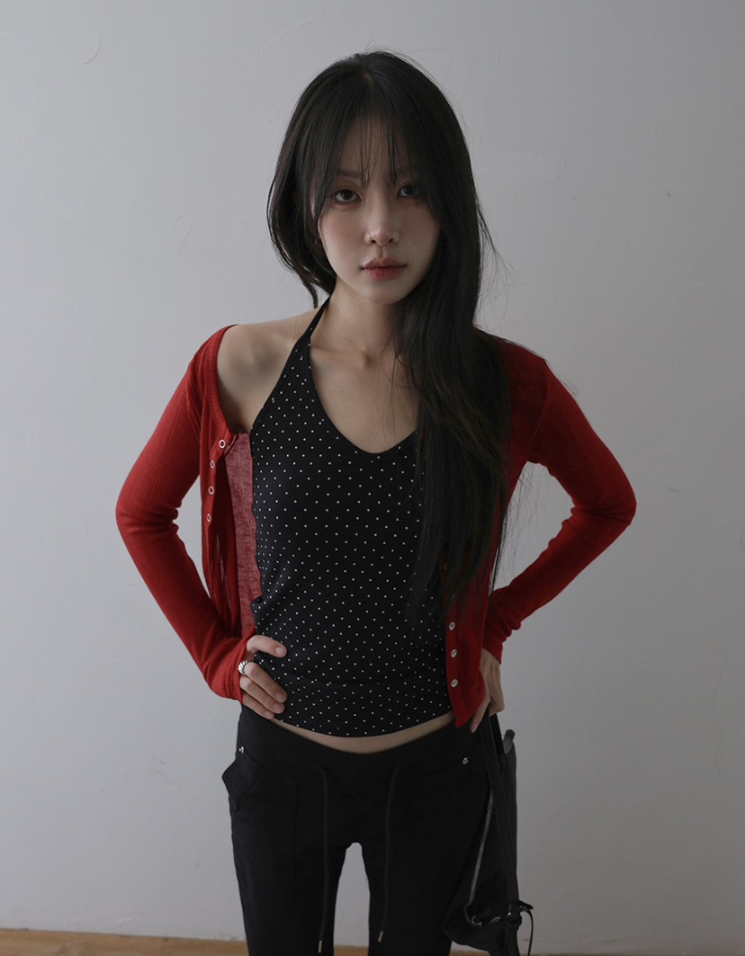 BYRING韓國直郵女裝新品推薦休閑時尚熱賣人氣吊帶背心無袖BYRING吊帶/背心