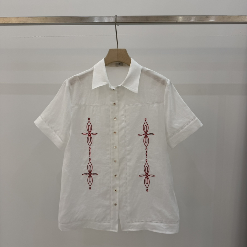 THE EYL韓國直郵實拍女裝新款人氣26春夏推薦襯衫蕾絲衫LTHE EYL襯衫/蕾絲衫圖色1