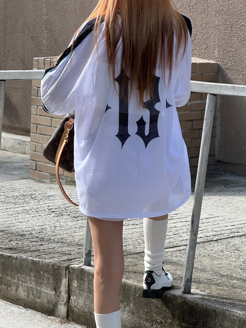 ZEROZERO韓國代購女士新品26夏季推薦熱賣時尚T恤網眼寬松ZEROZEROT恤