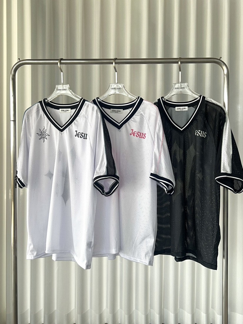 ZEROZERO韓國代購女士新品26夏季推薦熱賣時尚T恤網眼寬松ZEROZEROT恤