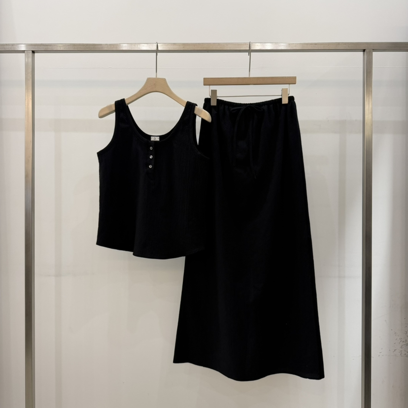 THE EYL韓國直郵女裝新品26夏季休閑職業人氣26春夏長裙STHE EYL長裙