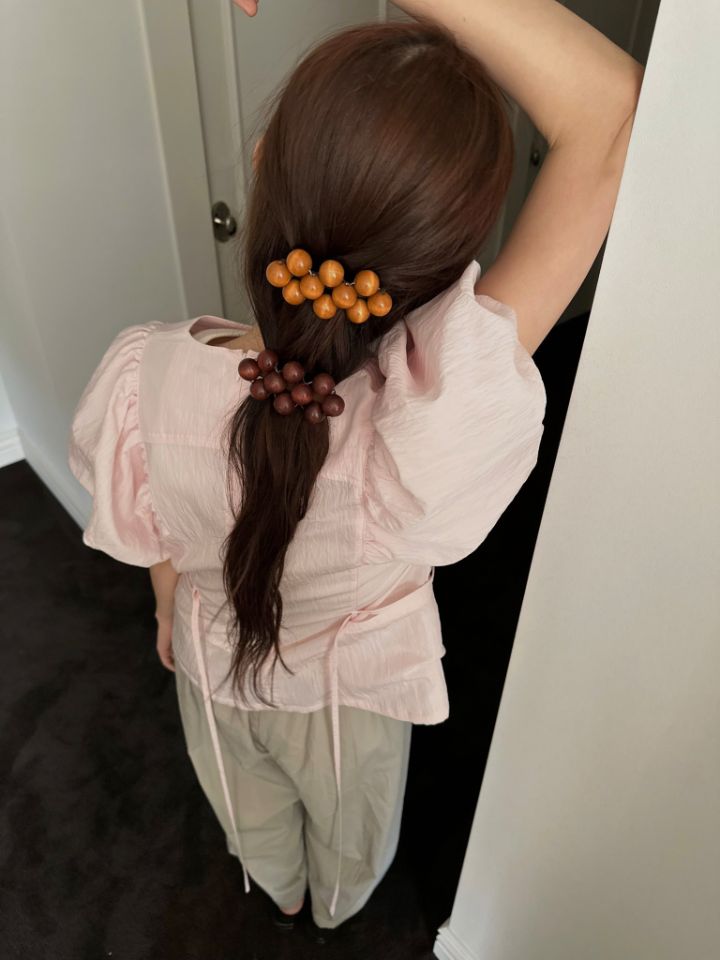 MARE韓國直郵實拍女士新品26春夏時尚人氣襯衫蕾絲衫泡泡袖LMARE襯衫/蕾絲衫