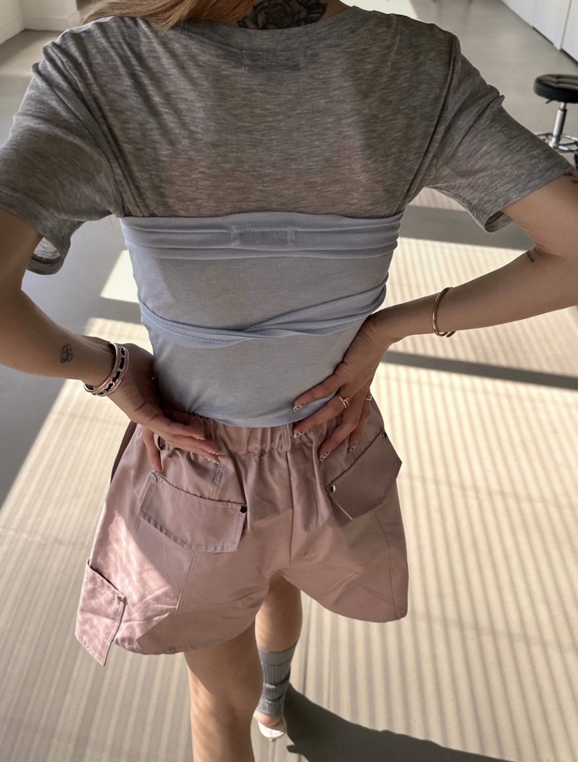ZEROZERO韓國直郵女士新款26春夏熱賣吊帶背心不含內搭紐扣ZEROZERO吊帶/背心