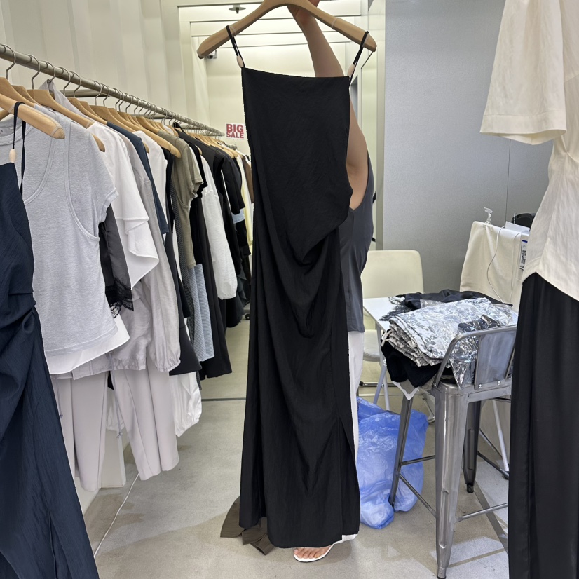 AMON韓國代購女裝新款26春夏時尚熱賣休閑職業26夏季連衣裙AMON連衣裙圖色3