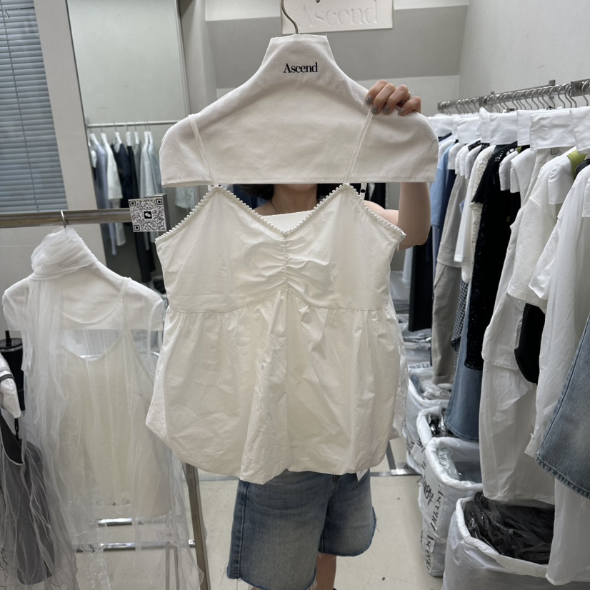 ASCEND韓國直郵女士新款推薦26春夏26夏季休閑人氣吊帶背心ASCEND吊帶/背心圖色1