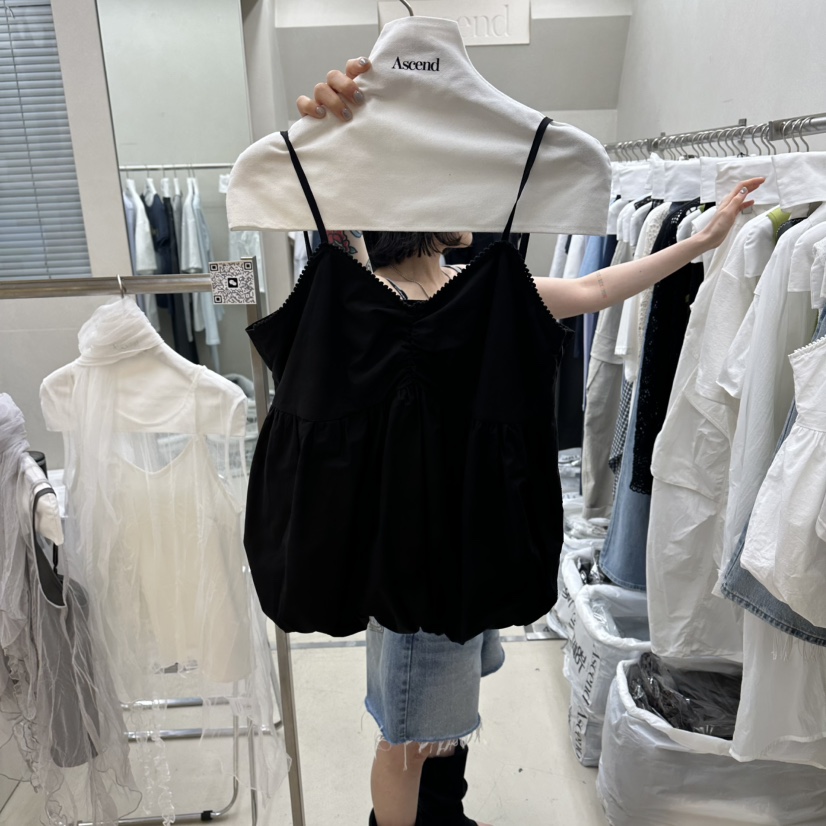 ASCEND韓國直郵女士新款推薦26春夏26夏季休閑人氣吊帶背心ASCEND吊帶/背心圖色2