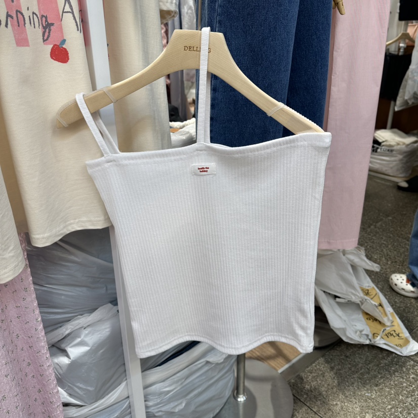 DELLING韓國東大門代購女裝新款時尚26春夏熱賣推薦吊帶背心DELLING吊帶/背心圖色2