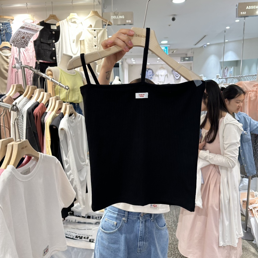 DELLING韓國東大門代購女裝新款時尚26春夏熱賣推薦吊帶背心DELLING吊帶/背心圖色3