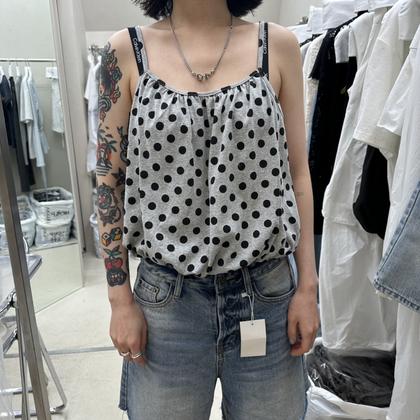 ASCEND韓國直郵女裝新品26夏季熱賣休閑職業26春夏吊帶背心ASCEND吊帶/背心圖色1
