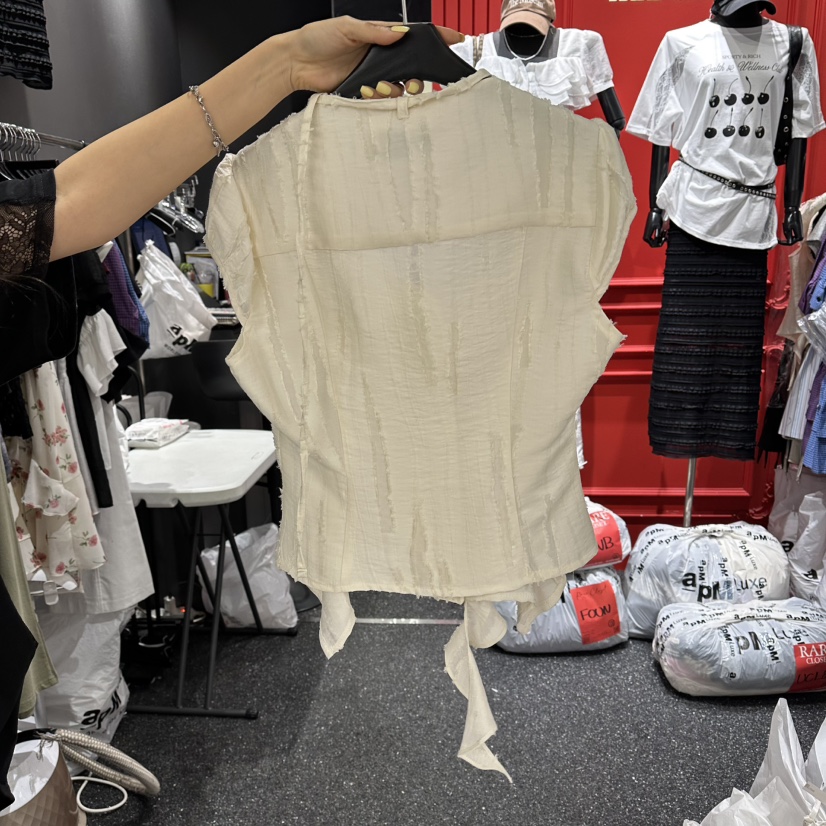RARE CLOSET東大門實拍韓國女裝新款推薦休閑襯衫蕾絲衫LRARE CLOSET襯衫/蕾絲衫