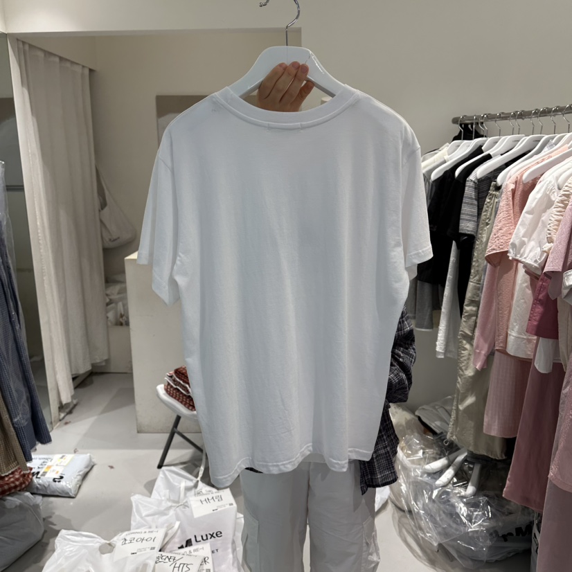 LORING RE I韓國代購女裝新品26春夏26夏季熱賣休閑T恤LORING RE-I/BARET恤