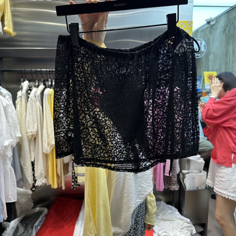RUNWAY-런웨이韓國直郵女士新品職業休閑推薦短裙裹身裙RUNWAY短裙圖色2