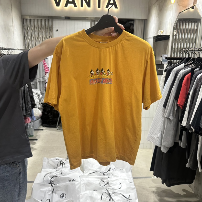 VANTA韓國直郵女裝新款推薦時尚職業人氣熱賣休閑26夏季T恤VANTAT恤圖色4