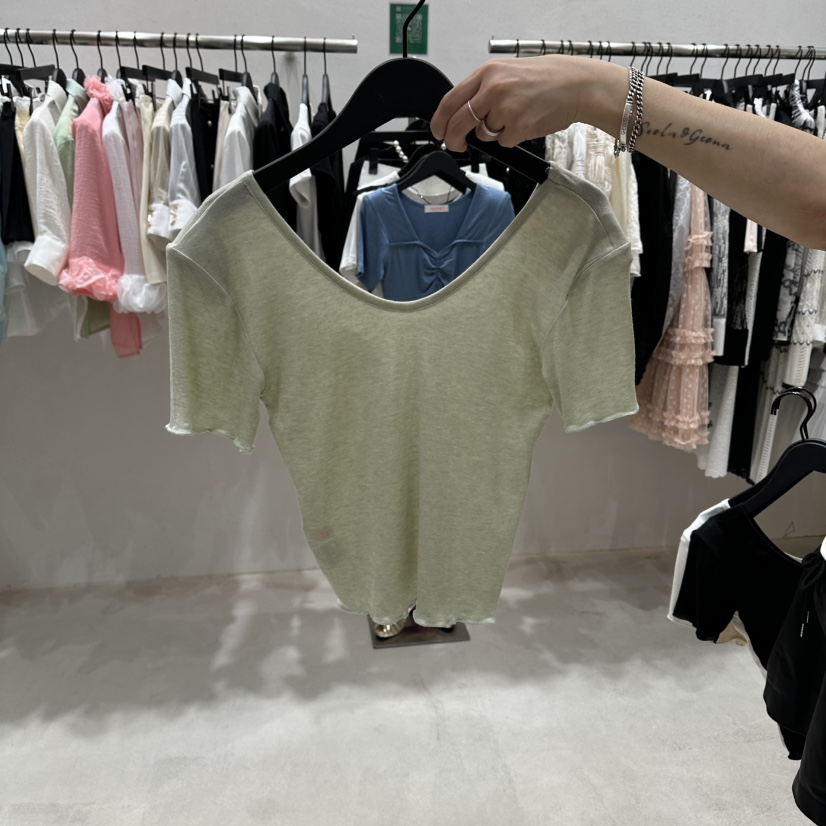 BUBBLE/LOTTIMO東大門實拍韓國女士新款休閑推薦時尚T恤BUBBLE/LOTTIMOT恤圖色1