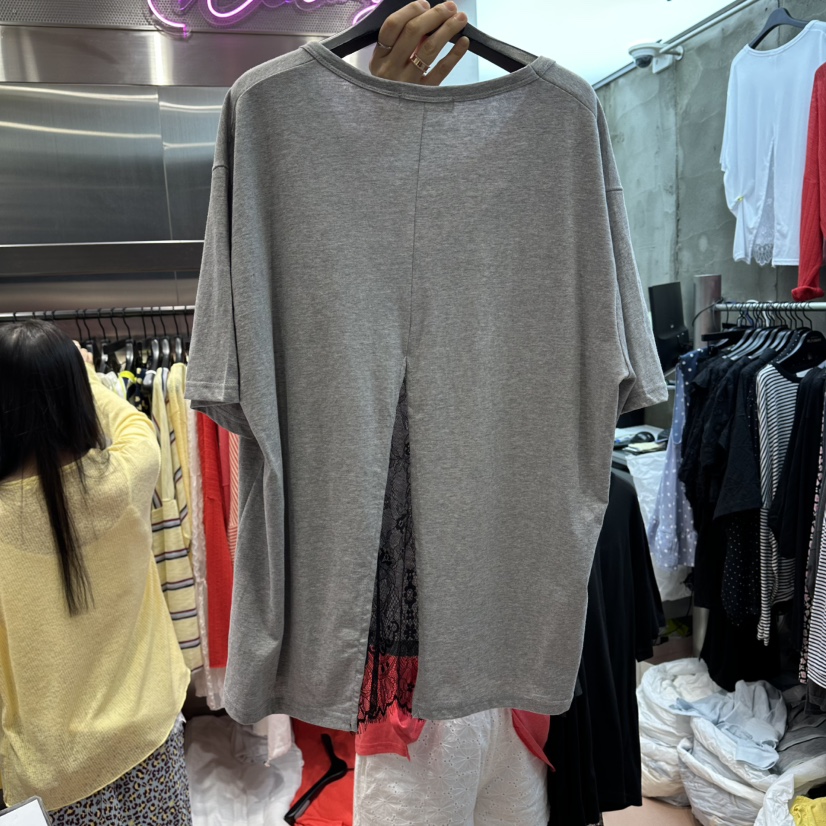 RUNWAY-런웨이韓國代購女士新款時尚休閑熱賣職業T恤系帶RUNWAYT恤