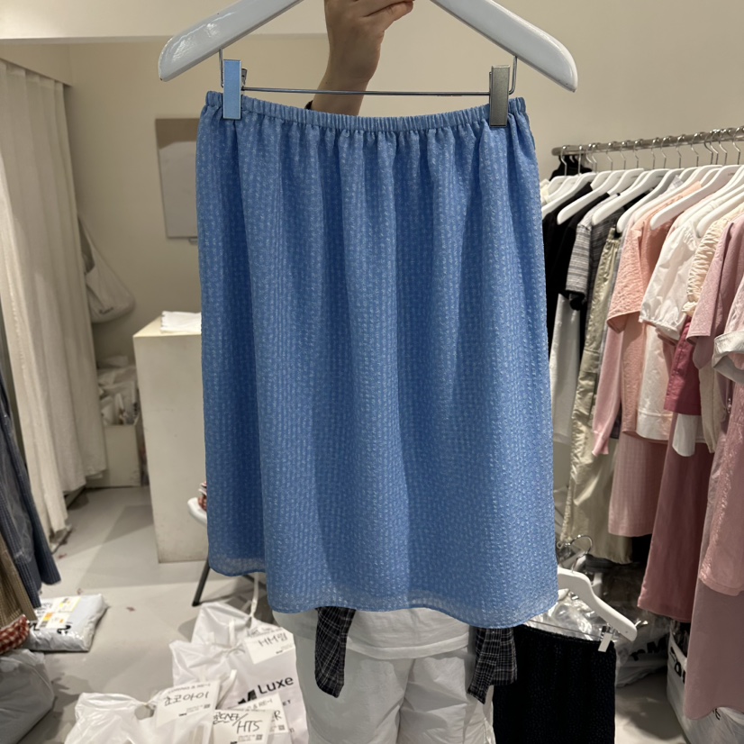 LORING RE I韓國直郵女士新品熱賣休閑26夏季半身裙中短裙SLORING RE-I/BARE半身裙/中短裙圖色1