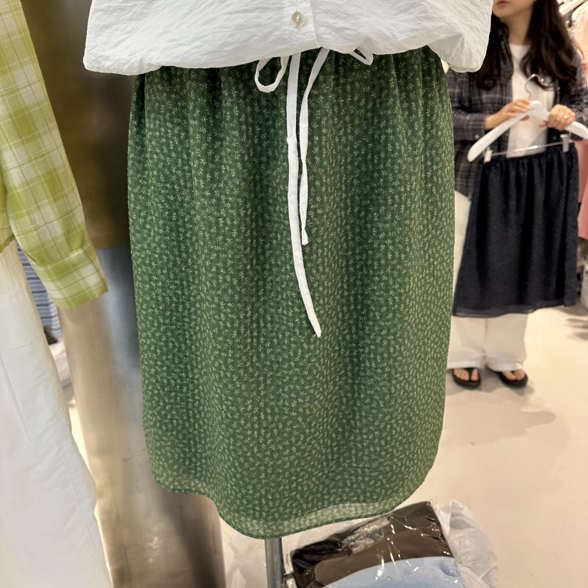 LORING RE I韓國直郵女士新品熱賣休閑26夏季半身裙中短裙SLORING RE-I/BARE半身裙/中短裙圖色2
