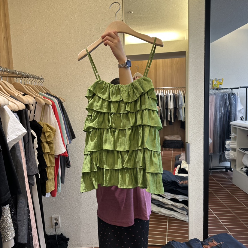 CHOI-L韓國代購女裝新款職業時尚26夏季推薦吊帶背心無袖CHOI吊帶/背心圖色3
