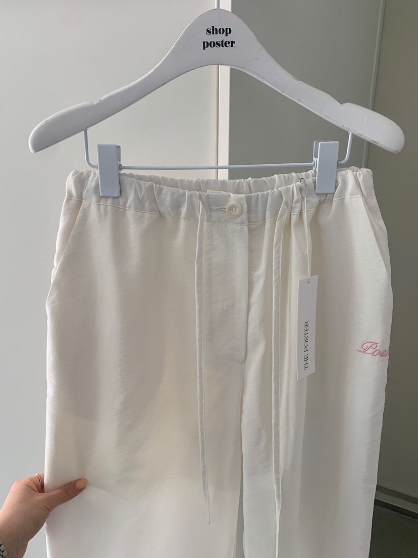 SHOP POSTER韓國直郵女裝新款職業休閑推薦26夏季休閑褲SHOP_POSTER休閑褲