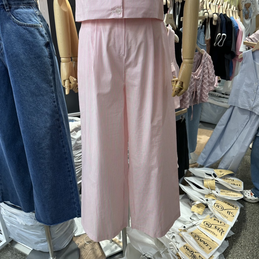 DELLING韓國東大門代購女士新款職業休閑26春夏時尚休閑褲DELLING休閑褲圖色1