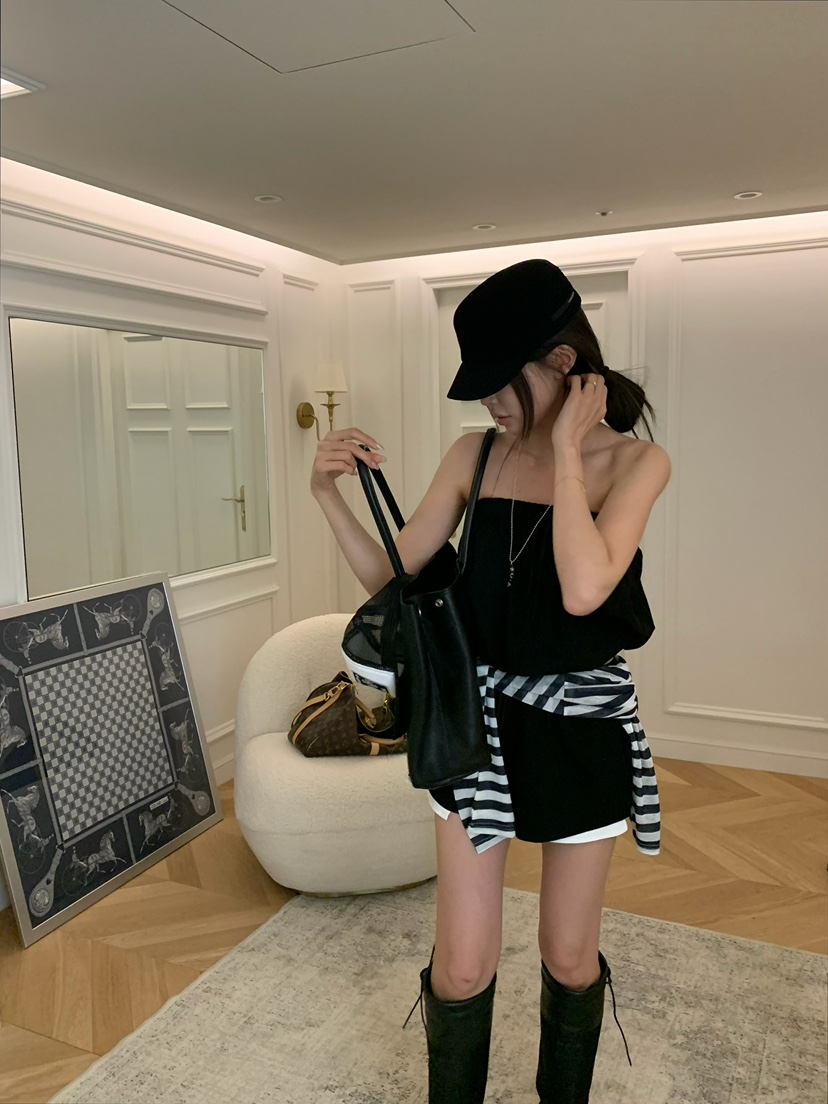 VIRKIN韓國代購女裝新品熱賣休閑職業時尚推薦26春夏吊帶背心VIRKIN吊帶/背心